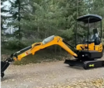 Мини багер HT12 – 1.2 Тона – изглед 2