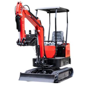 Мини багер HT10B – 1тон – изглед 5