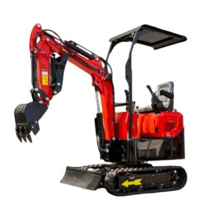 Мини багер HT10C – 1тон – изглед 3